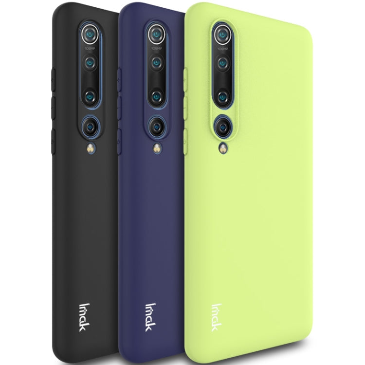 For Xiaomi Mi 10 5G IMAK UC-1 Series Shockproof Frosted TPU Protective Case(Black)
