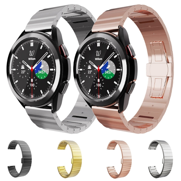 For Samsung Galaxy Watch 5 Pro 45mm Steel Watch Band