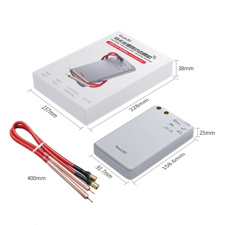 QianLi Macaron Portable Spot Welding Machine for iPhone Battery Repair, Model:Only Machine