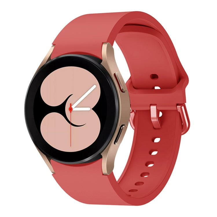 For Samsung Galaxy Watch 5 40mm/44mm / 5 Pro 45mm Universal Silicone Colorful Buckle Watch Band