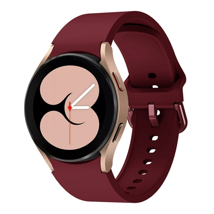 For Samsung Galaxy Watch 5 40mm/44mm / 5 Pro 45mm Universal Silicone Colorful Buckle Watch Band