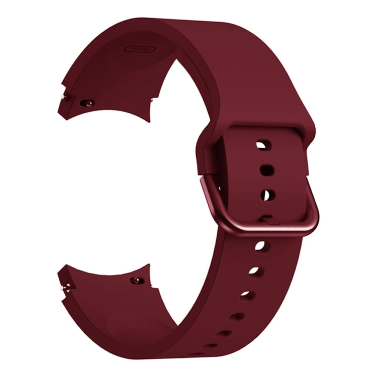 For Samsung Galaxy Watch 5 40mm/44mm / 5 Pro 45mm Universal Silicone Colorful Buckle Watch Band