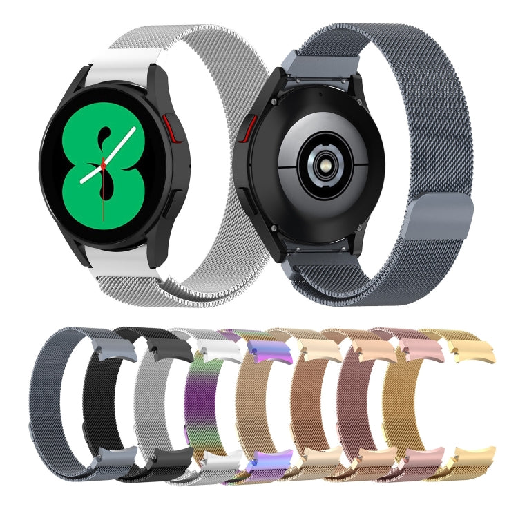 For Samsung Galaxy Watch 5 40mm / 44mm Milanese Watch Band