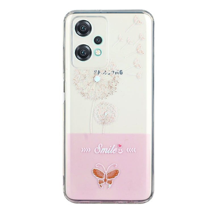 For OnePlus Nord CE 2 Lite Bronzing Butterfly Flower Phone Case