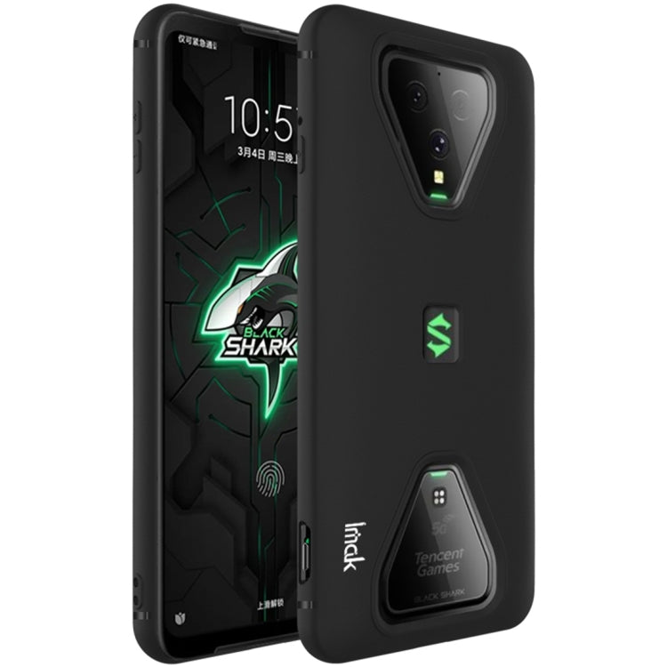For Xiaomi Black Shark 3 IMAK UC-1 Series Shockproof Frosted TPU Protective Case(Black)
