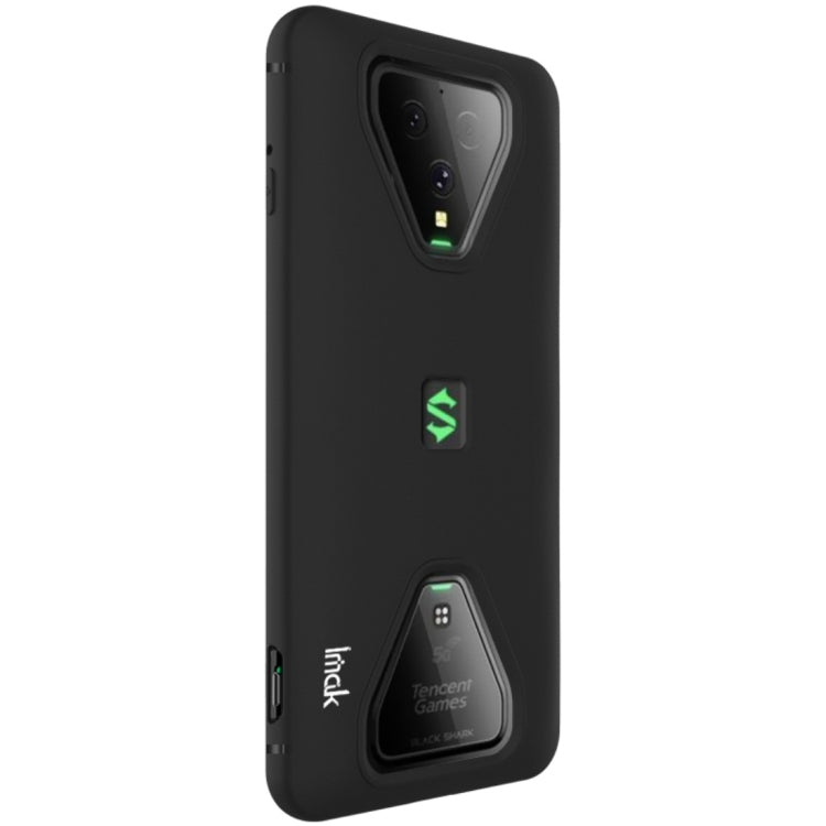 For Xiaomi Black Shark 3 IMAK UC-1 Series Shockproof Frosted TPU Protective Case(Black)