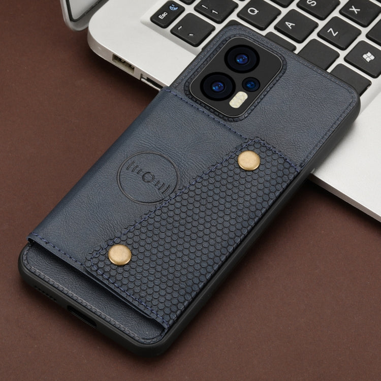 For Xiaomi Redmi Note 11T Pro Double Buckle Card Slots Magnetic Phone Case