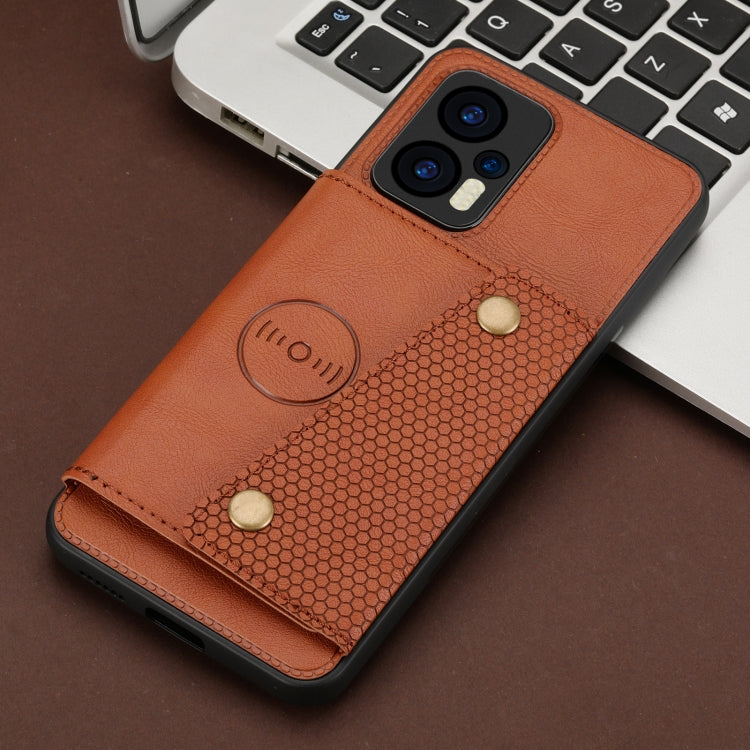 For Xiaomi Redmi Note 11T Pro Double Buckle Card Slots Magnetic Phone Case