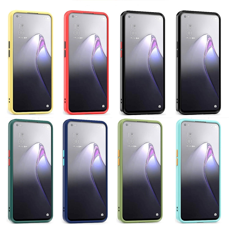 For OPPO Reno8 Pro+ Q Shadow 1 Series TPU + PC Phone Case with Ring Holder