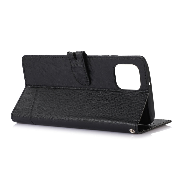 For Samsung Galaxy A03 EU Cross Texture Horizontal Flip Leather Phone Case