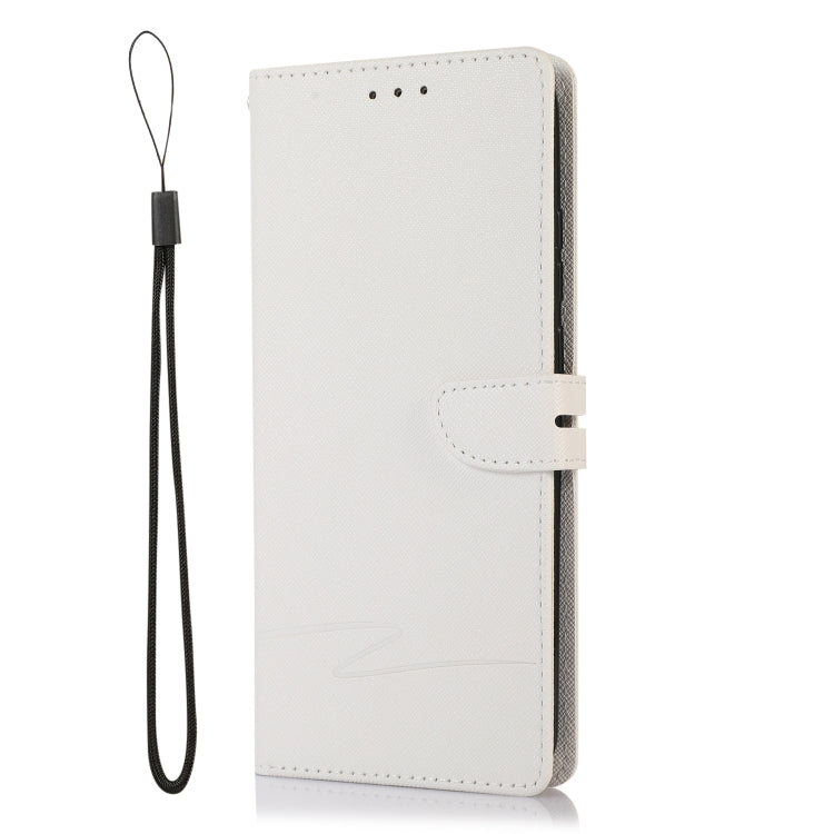 For Samsung Galaxy A03 EU Cross Texture Horizontal Flip Leather Phone Case