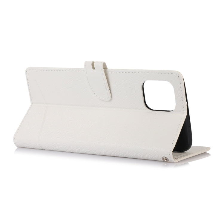 For Samsung Galaxy A03 EU Cross Texture Horizontal Flip Leather Phone Case