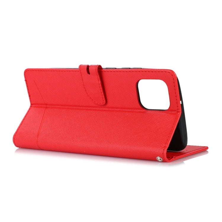 For Samsung Galaxy A03 EU Cross Texture Horizontal Flip Leather Phone Case