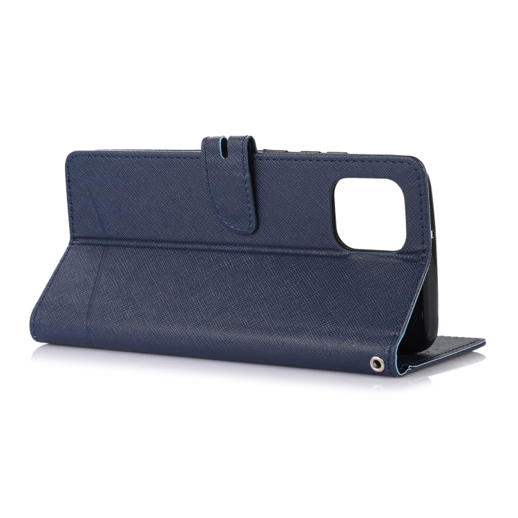 For Samsung Galaxy A03 EU Cross Texture Horizontal Flip Leather Phone Case