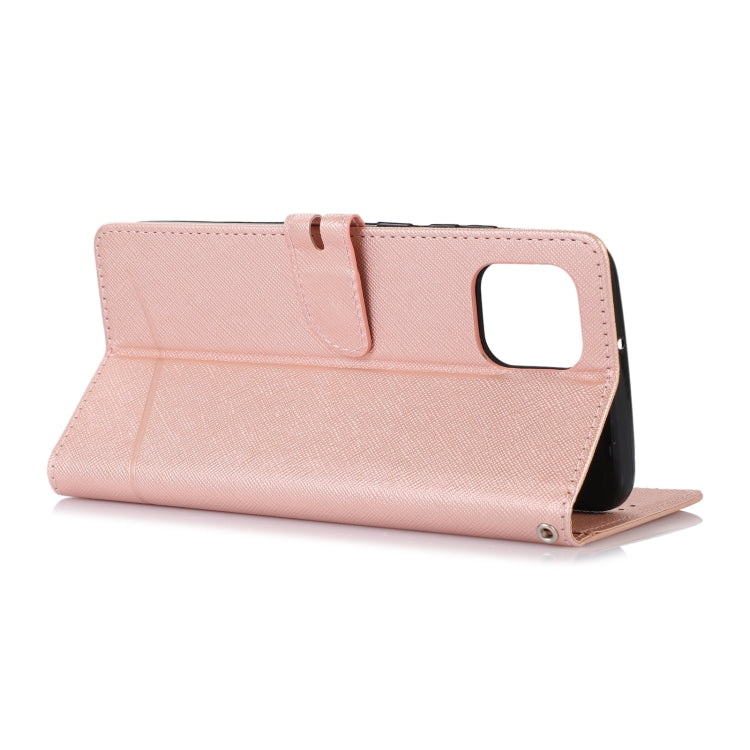 For Samsung Galaxy A03 EU Cross Texture Horizontal Flip Leather Phone Case