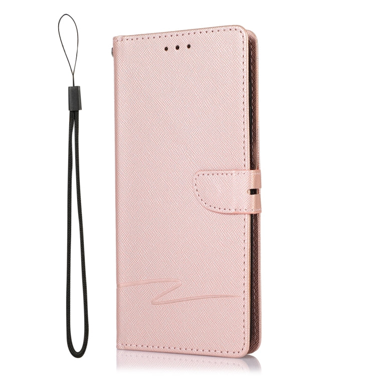 For Samsung Galaxy A12 Cross Texture Horizontal Flip Leather Phone Case
