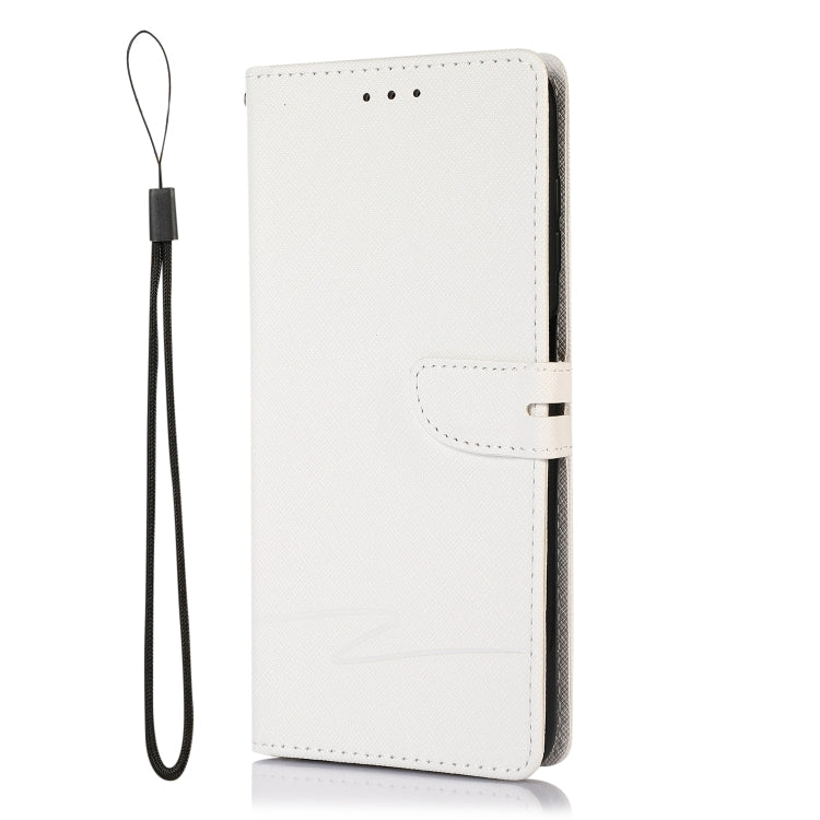 For Samsung Galaxy A13 4G Cross Texture Horizontal Flip Leather Phone Case