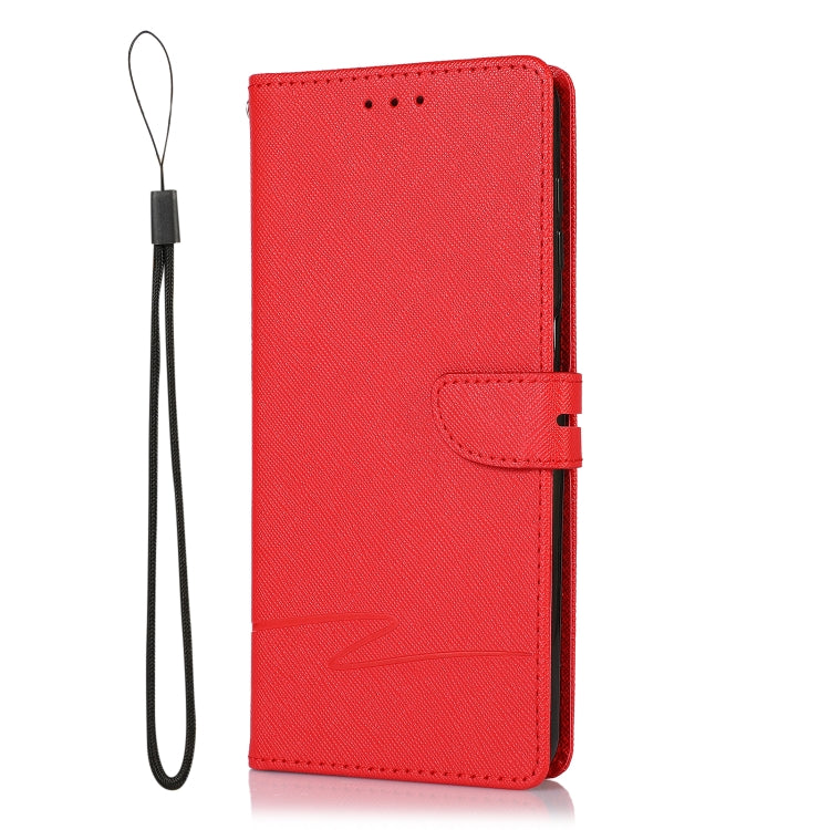 For Samsung Galaxy A13 5G Cross Texture Horizontal Flip Leather Phone Case