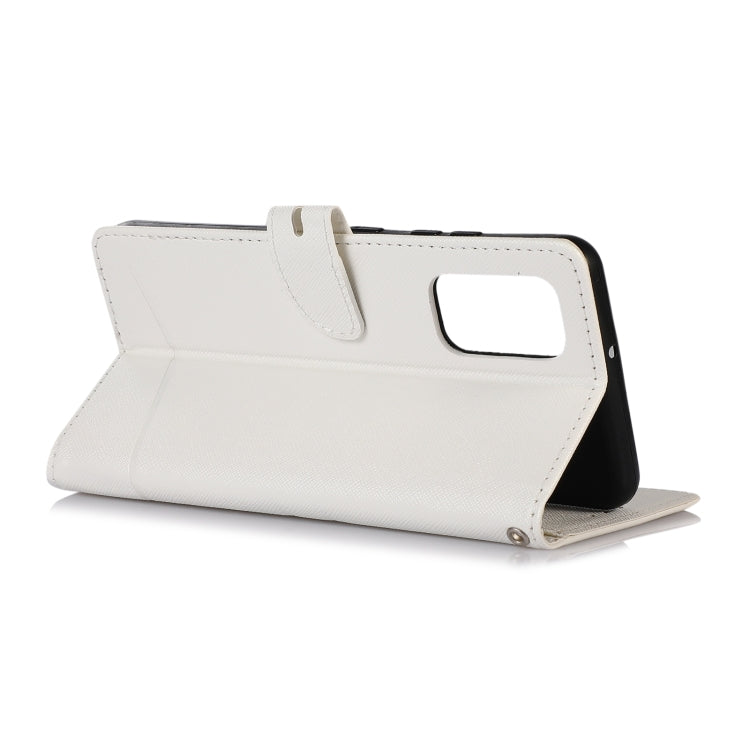 For Samsung Galaxy A32 Cross Texture Horizontal Flip Leather Phone Case