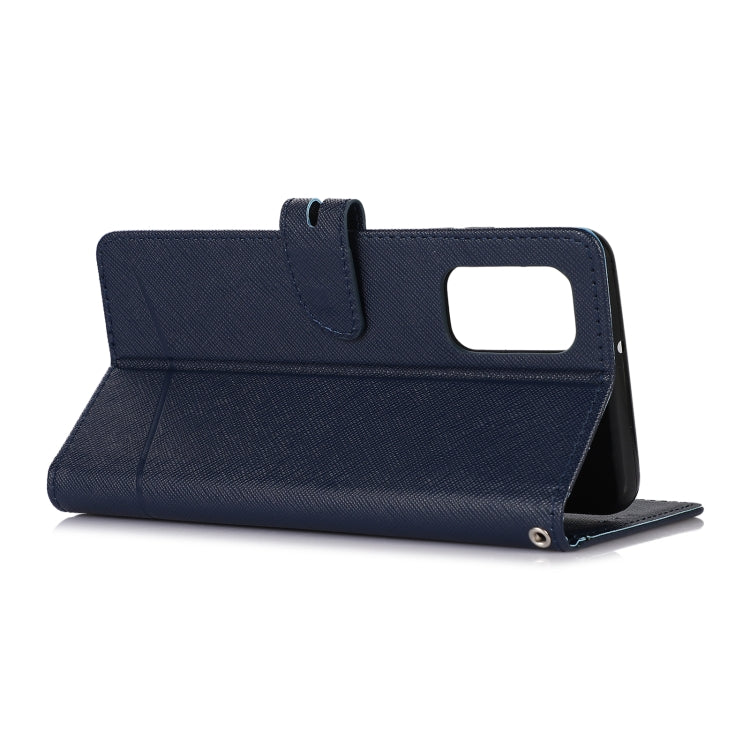 For Samsung Galaxy A32 Cross Texture Horizontal Flip Leather Phone Case