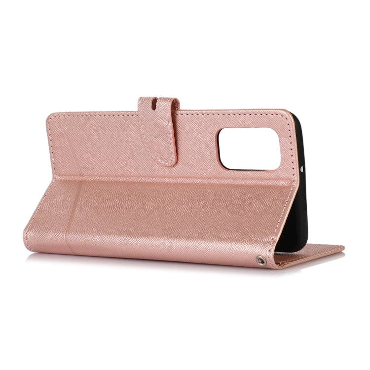 For Samsung Galaxy A32 Cross Texture Horizontal Flip Leather Phone Case