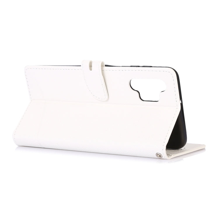 For Samsung Galaxy A32 5G Cross Texture Horizontal Flip Leather Phone Case