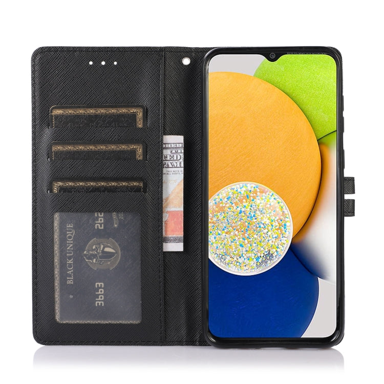 For Samsung Galaxy Note20 Ultra Cross Texture Horizontal Flip Leather Phone Case