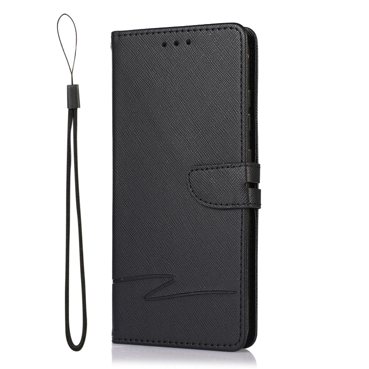 For Samsung Galaxy S20 Cross Texture Horizontal Flip Leather Phone Case