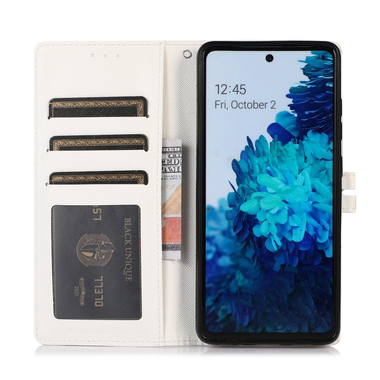 For Samsung Galaxy S20 FE Cross Texture Horizontal Flip Leather Phone Case