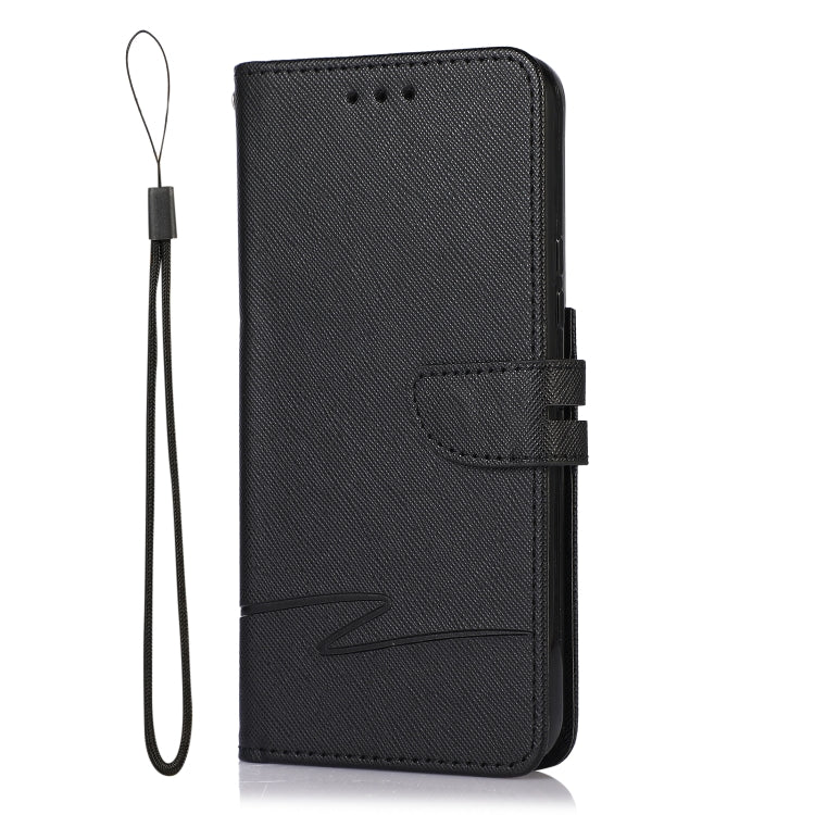 For Samsung Galaxy S22 5G Cross Texture Horizontal Flip Leather Phone Case