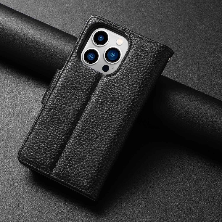 For iPhone 14 Pro Max Magnetic Detachable Leather Phone Case