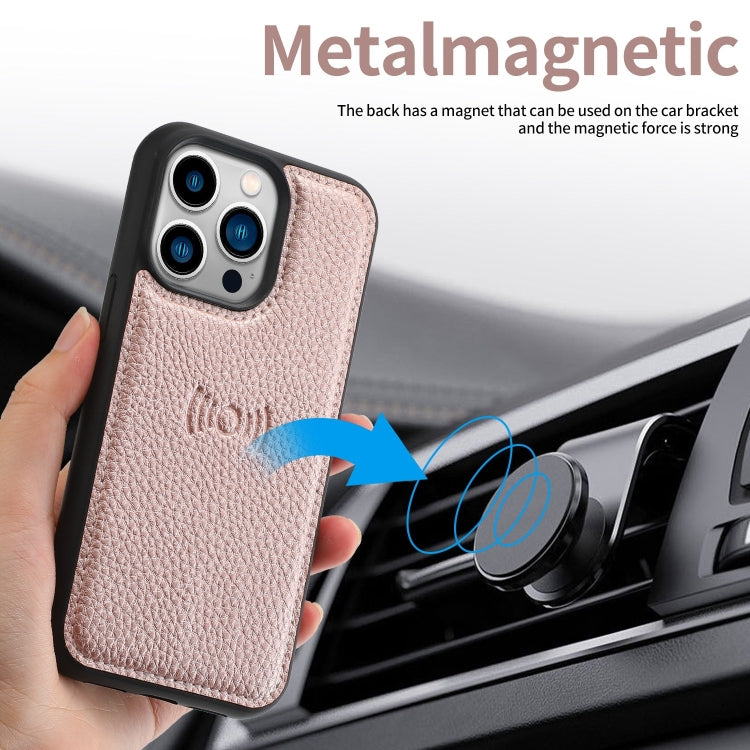 For iPhone 14 Pro Max Magnetic Detachable Leather Phone Case