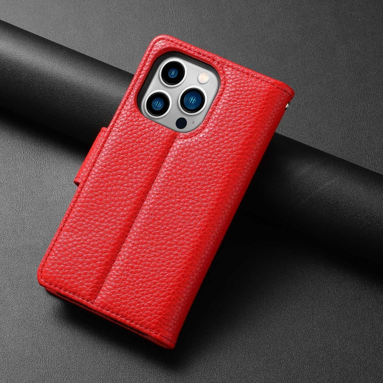 For iPhone 14 Pro Max Magnetic Detachable Leather Phone Case