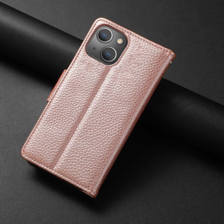 For iPhone 14 Magnetic Detachable Leather Phone Case