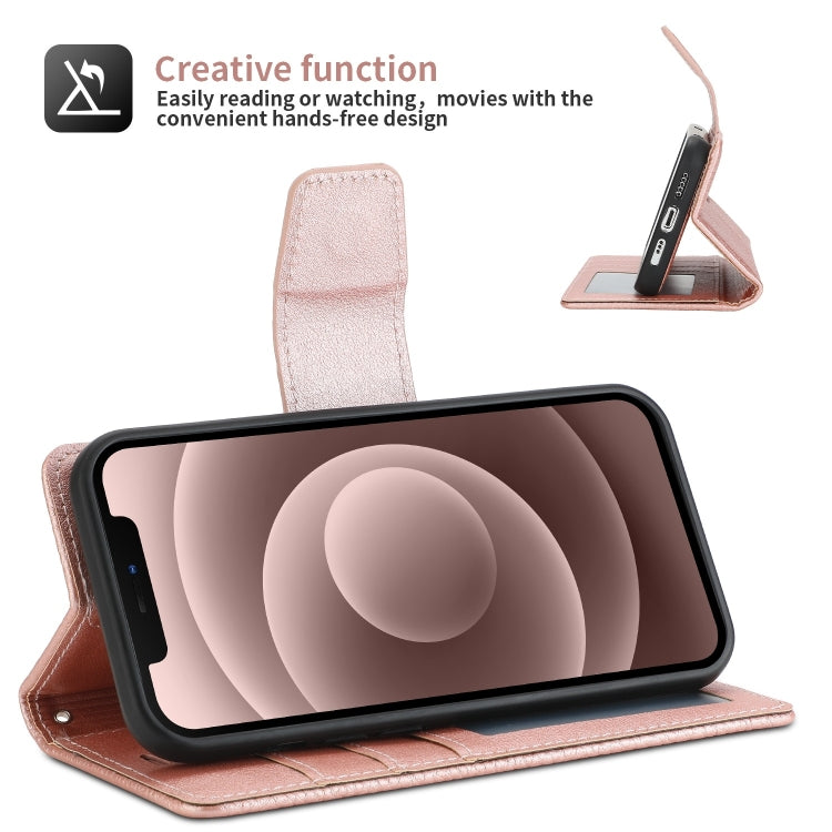 For iPhone 14 Plus Magnetic Detachable Leather Phone Case