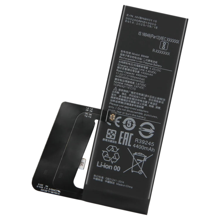 BM4M 4500 mAh Li-Polymer Battery Replacement For Xiaomi Mi 10 Pro 5G