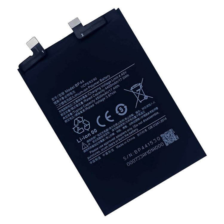 BP44 4500mAh For Xiaomi Civi Li-Polymer Battery Replacement