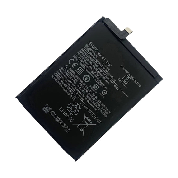 BN57 5160mAh Li-Polymer Battery Replacement For Xiaomi Poco X3 NFC / Poco X3 Pro