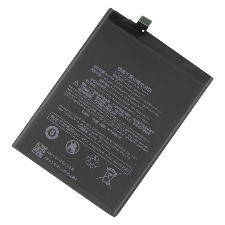 BS01FA 4000mAh Li-Polymer Battery Replacement For Xiaomi Black Shark / Black Shark Helo