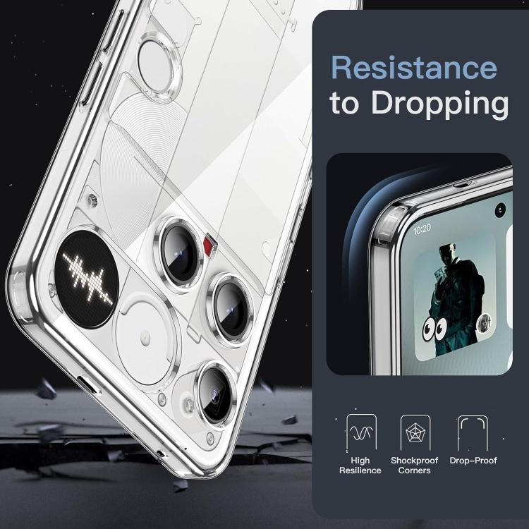 For Nothing Phone 3 All-inclusive Transparent Shockproof Phone Case
