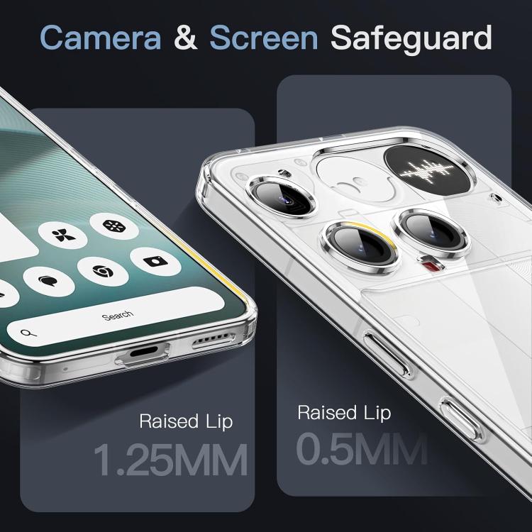 For Nothing Phone 3 All-inclusive Transparent Shockproof Phone Case