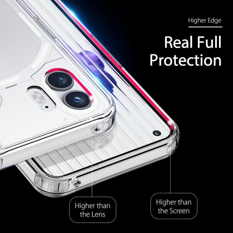 For Nothing Phone 3a Pro All-inclusive Transparent Shockproof Phone Case