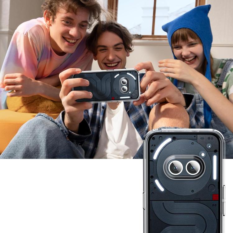 For Nothing Phone 4a All-inclusive Transparent Shockproof Phone Case