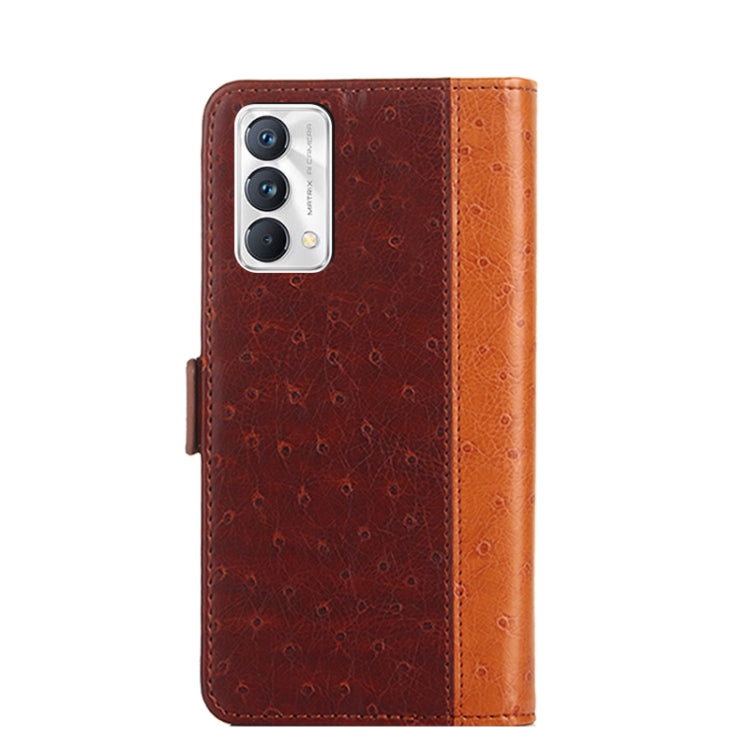 For Realme GT Master / Q3 Pro Carnival Ostrich Texture Flip Leather Phone Case