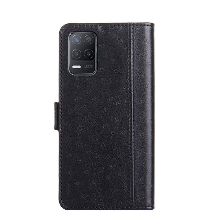 For Realme V13 5G Ostrich Texture Flip Leather Phone Case