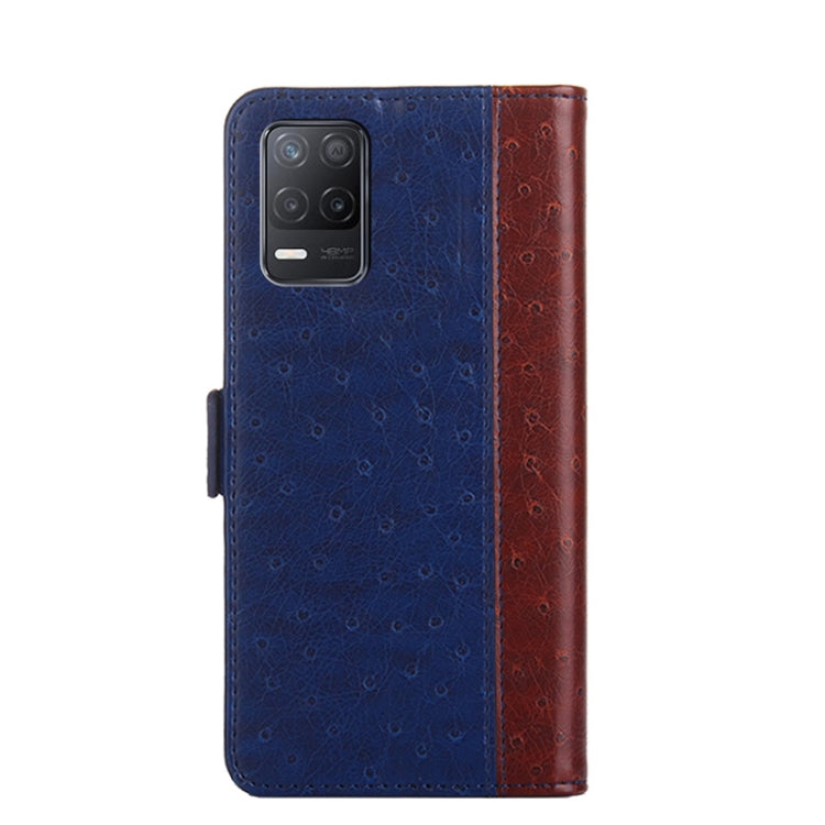 For Realme V13 5G Ostrich Texture Flip Leather Phone Case