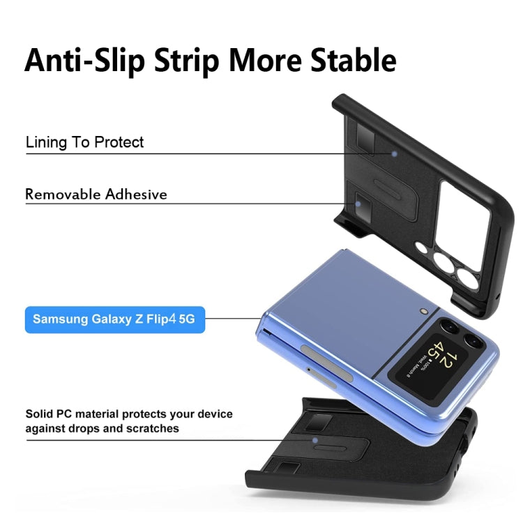 For Samsung Galaxy Z Flip3 5G Litchi Texture Protective Phone Case with Card Slot