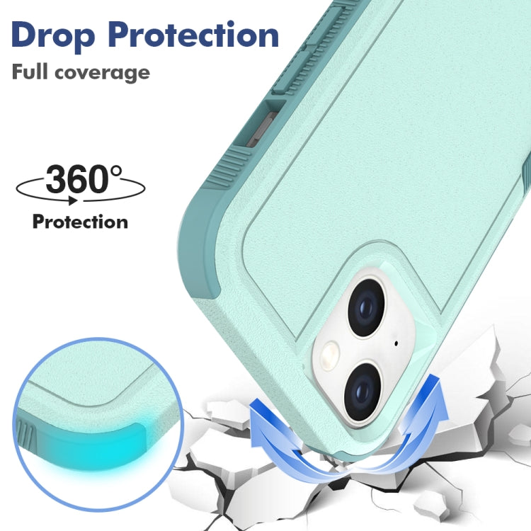 For iPhone 14 Soft TPU Hard PC Phone Case