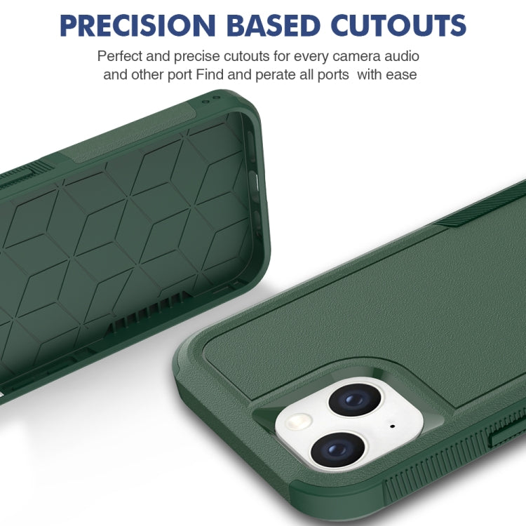 For iPhone 14 Soft TPU Hard PC Phone Case