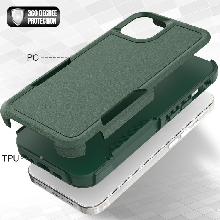 For iPhone 14 Soft TPU Hard PC Phone Case